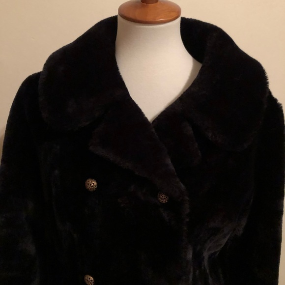Vintage Borgana by Fairmoor Luxury Faux Fur Coat - Picture 12 of 16